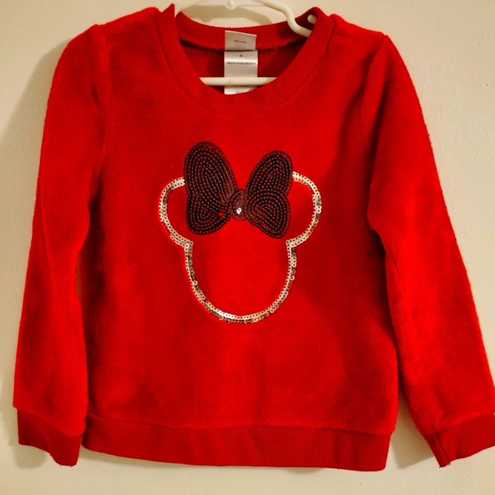 5/$15 Minnie Mouse Pull Over Sweater